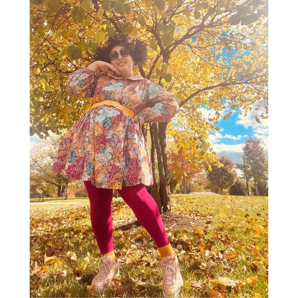 NWT 1X Kika Vargas x Target Floral Dress - Picture 7 of 13